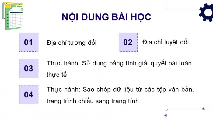 Giáo án điện tử Tin học 8 kết nối Bài 5: Sử dụng bảng tính giải quyết bài toán thực tế