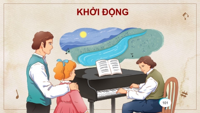Giáo án điện tử Tiếng Việt 4 kết nối Bài 23 Đọc : Bét-Tô-Ven và bản Xô- nát ánh trăng