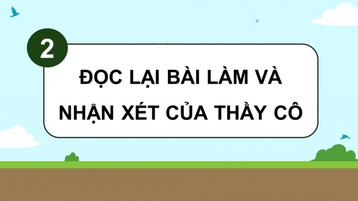 Giáo án điện tử Tiếng Việt 4 kết nối Bài 30 Viết Trả bài văn miêu tả con vật