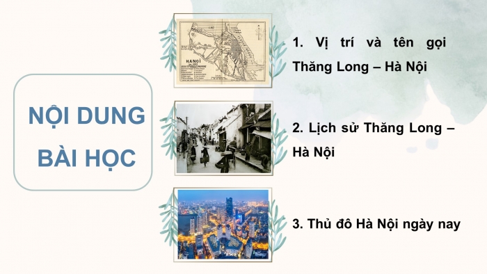Giáo án điện tử lịch sử và địa lí 4 kết nối bài 12: Thăng Long- Hà Nội