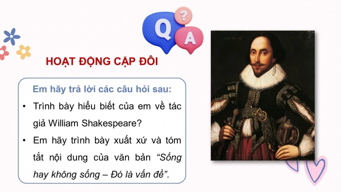 Giáo án điện tử Ngữ văn 11 chân trời Bài 5: Sống hay chết, đó là vấn đề