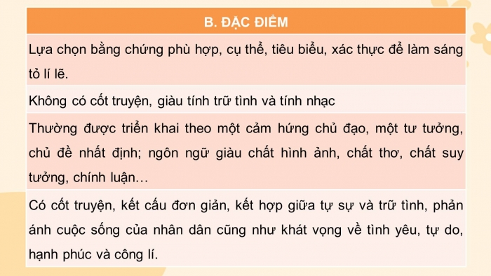 Giáo án điện tử Ngữ văn 11 chân trời Ôn tập học kì I