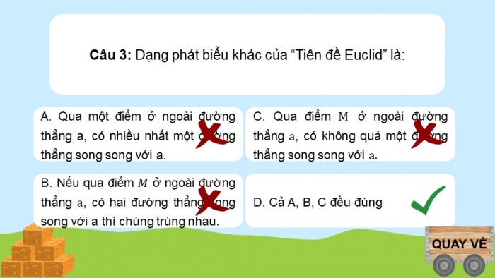 Giáo án điện tử bài 11: Bài tập cuối chương III (1 tiết)