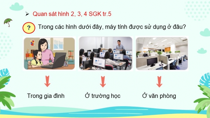 Giáo án điện tử bài 1: Các thành phần của máy tính