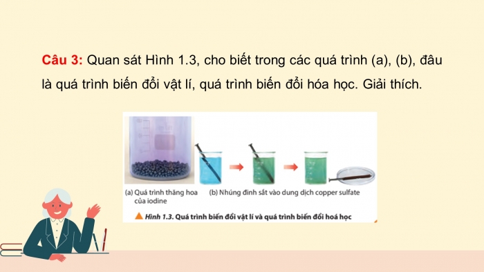 Giáo án điện tử hóa học 10 chân trời bài 1: Nhập môn hóa học