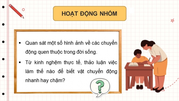 Giáo án điện tử KHTN 7 cánh diều – Phần vật lí bài 7: Tốc độ của chuyển động