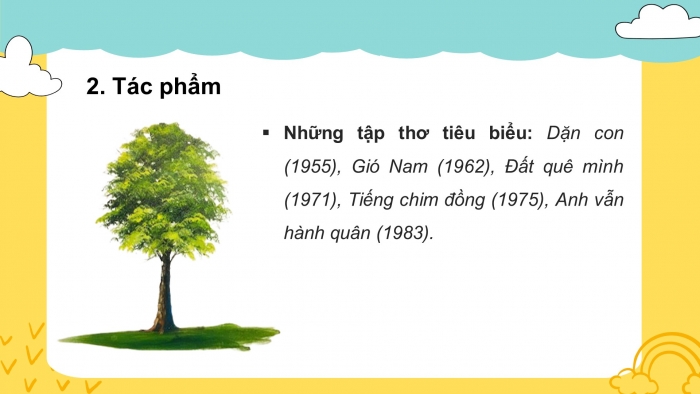 Giáo án điện tử ngữ văn 7 chân trời tiết: Văn bản – Lời của cây