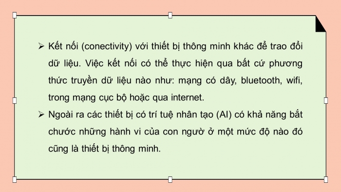 Giáo án điện tử tin học 10 kết nối bài 2: Vai trò của thiết bị thông minh và tin học đối với xã hội