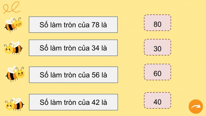 Giáo án điện tử toán 3 cánh diều bài:  Làm tròn số đến hàng chục, hàng trăm