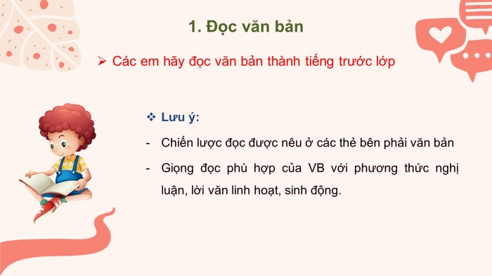 Giáo án điện tử ngữ văn 7 kết nối tiết: Văn bản 2 - Hãy cầm lấy và đọc