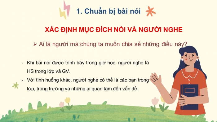 Giáo án điện tử ngữ văn 7 kết nối tiết: Nói và nghe - Trình bày ý kiến về một vấn đề đời sống