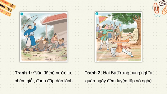 Giáo án điện tử tiếng việt 3 kết nối tri thức bài 23. Hai bà Trưng - Tiết 2. Nói và nghe