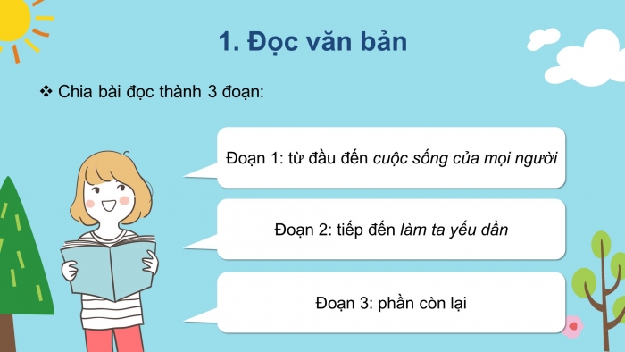 Giáo án điện tử tiếng việt 3 kết nối tri thức bài 27: Thư của ông trái đất gửi các bạn nhỏ - Tiết 1. Đọc