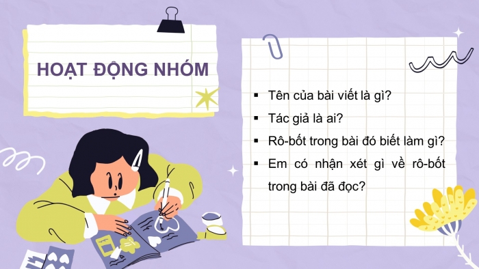  Giáo án điện tử tiếng việt 3 kết nối tri thức bài 28: Những điều nhỏ tớ làm cho trái đất- Tiết 2. Đọc mở rộng