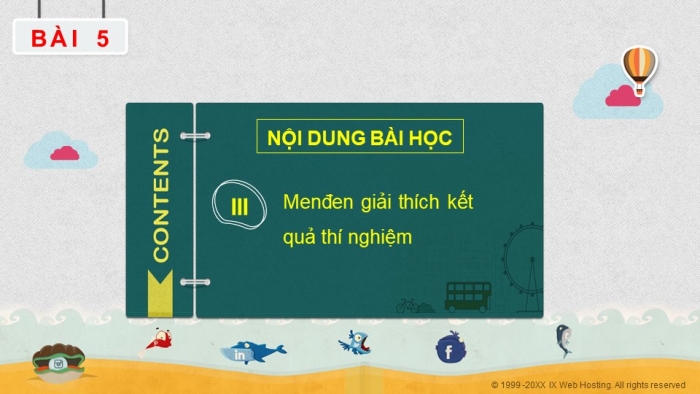 Giáo án điện tử sinh học 9 bài 5: Lai hai cặp tính trạng (tiếp theo)