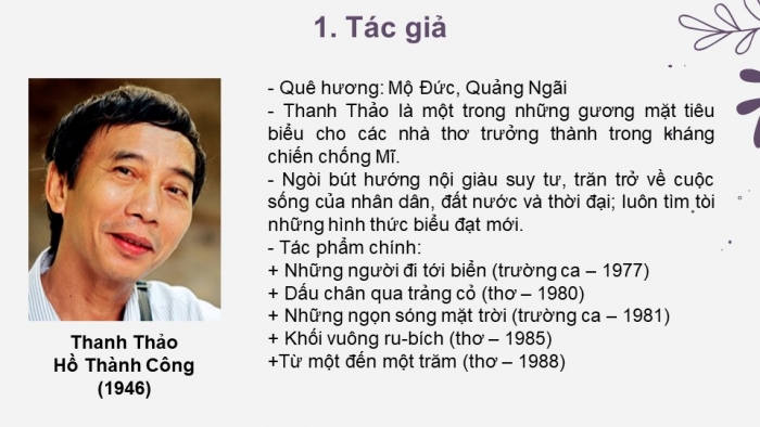 Giáo án điện tử Ngữ văn 12 bài: Đàn ghi ta của Lor-ca