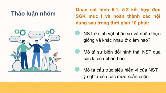 Giáo án điện tử Sinh học 12 bài 5: Nhiễm sắc thể và đột biến cấu trúc nhiễm sắc thể