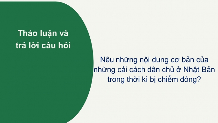 Giáo án điện tử Lịch sử 12 bài 8: Nhật Bản