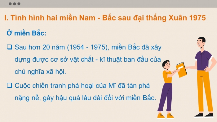 Giáo án điện tử lịch sử 9 bài 31: Việt Nam trong những năm đầu sau đại thắng xuân 1975