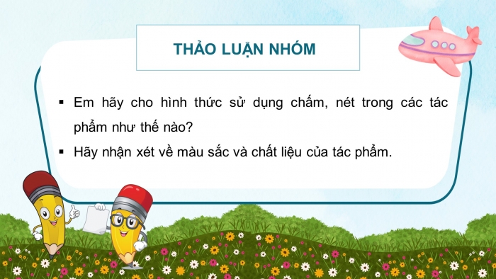 Giáo án điện tử Mĩ thuật 4 chân trời (bản 2) Bài 2: Chấm, nét và trang trí đồ vật