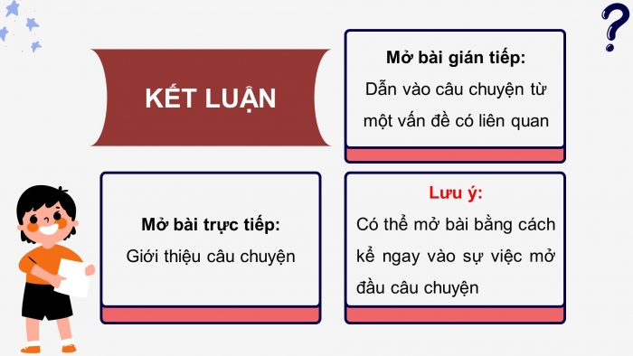 Giáo án điện tử Tiếng Việt 4 chân trời CĐ 1 Bài 3 Viết: Viết đoạn mở bài và đoạn kết bài cho bài văn kể chuyện