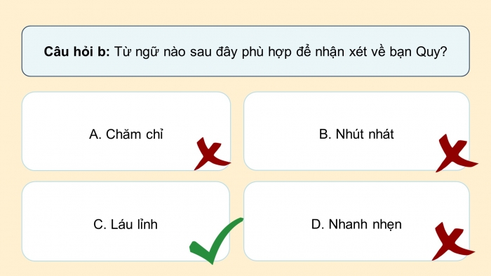 Giáo án điện tử Tiếng Việt 4 chân trời: Ôn tập giữa kì 1 - Tiết 6, 7