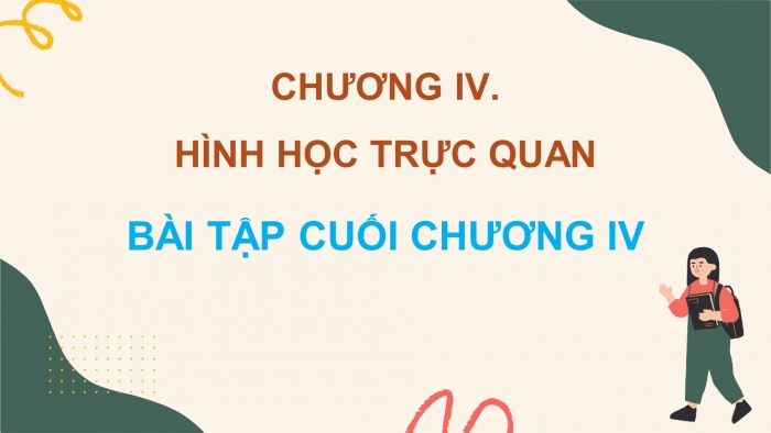 Giáo án điện tử Toán 8 cánh diều: Bài tập cuối chương 4 