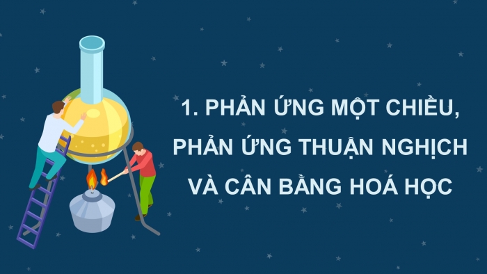 Giáo án điện tử Hoá học 11 chân trời Bài 1: Khái niệm về cân bằng hoá học