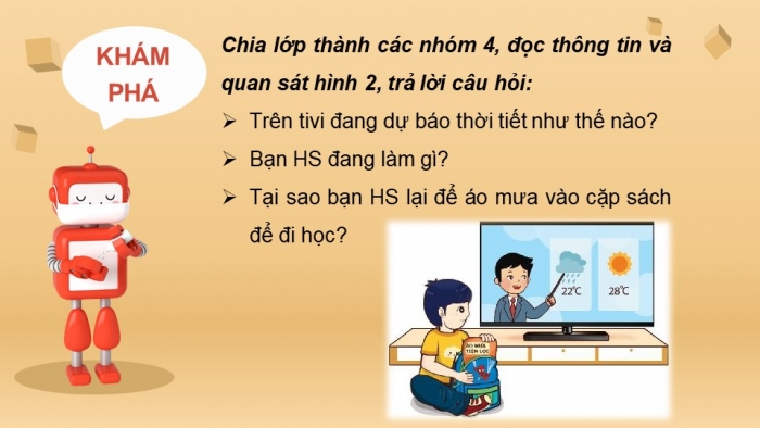 Giáo án điện tử bài 1: Thông tin và quyết định