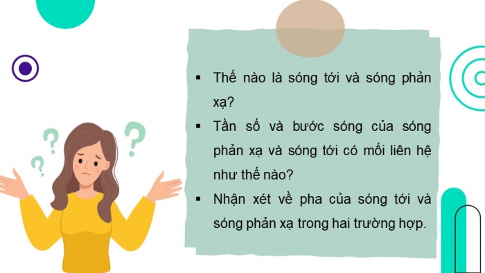 Giáo án điện tử Vật lí 11 chân trời Bài 9: Sóng dừng