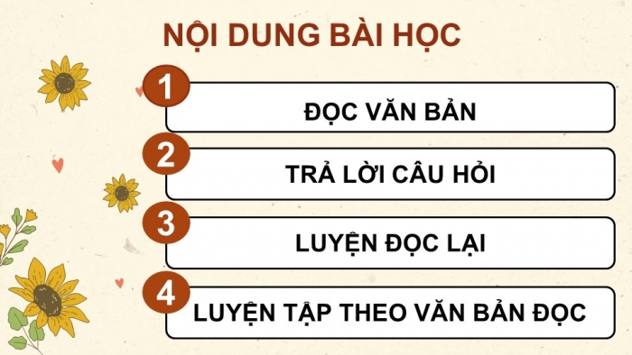 Giáo án điện tử Tiếng Việt 4 kết nối Bài 18 Đọc Đồng Cỏ Nở Hoa