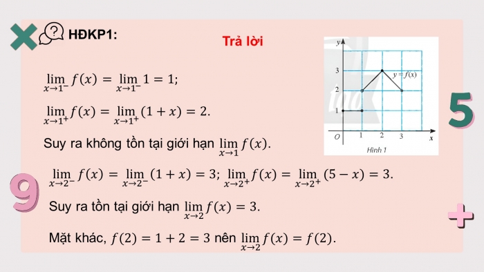 Giáo án điện tử Toán 11 chân trời Chương 3 Bài 3: Hàm số liên tục