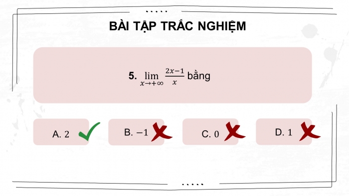 Giáo án điện tử Toán 11 chân trời Chương 3 Bài tập cuối chương 3