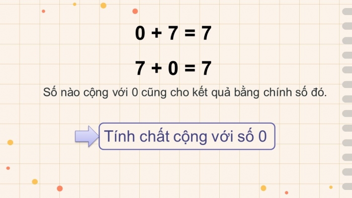 Giáo án điện tử Toán 4 cánh diều Bài 27. Các tính chất của phép cộng