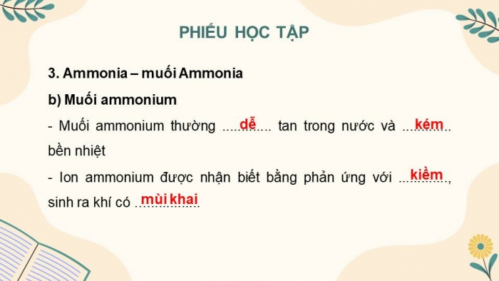 Giáo án điện tử Hoá học 11 kết nối Bài 9: Ôn tập chương 2