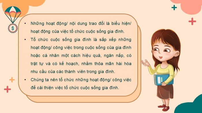 Giáo án điện tử HĐTN 11 chân trời (bản 1) Chủ đề 4: Tham gia tổ chức cuộc sống gia đình