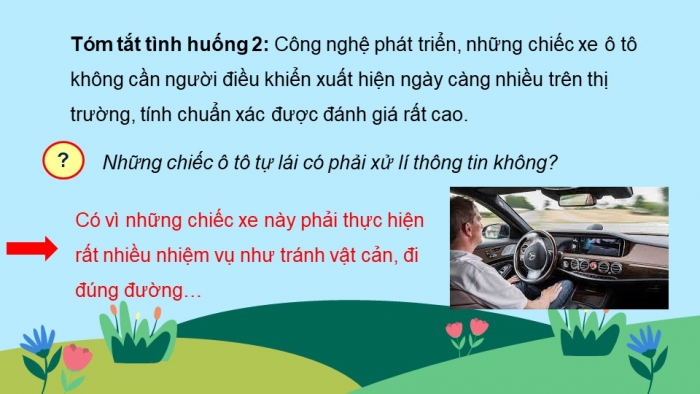 Giáo án điện tử bài 4: Ôn tập về thông tin và xử lí thông tin