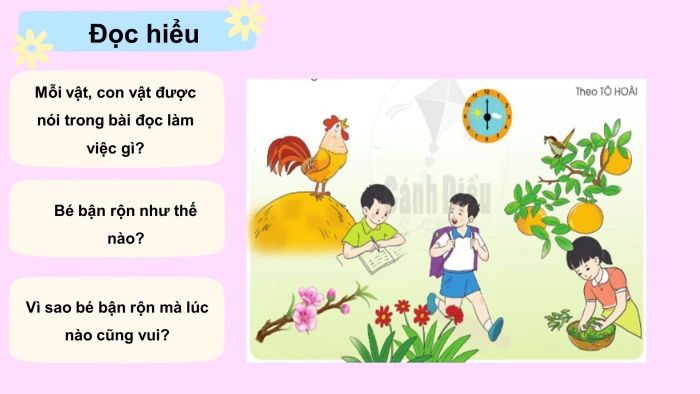 Giáo án powerpoint Tiếng Việt 2 Cánh diều