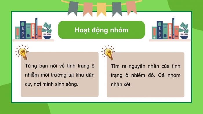 Giáo án điện tử tiếng việt 3 kết nối tri thức bài 28: Những điều nhỏ tớ làm cho trái đất- Tiết 4: Luyện viết đoạn