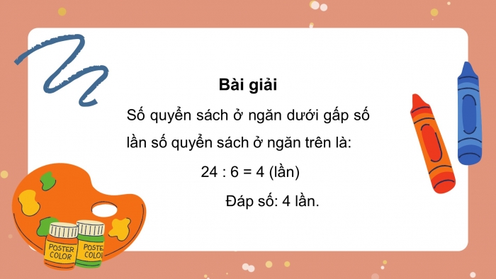 Giáo án điện tử toán 3 cánh diều bài: So sánh số lớn gấp mấy lần số bé