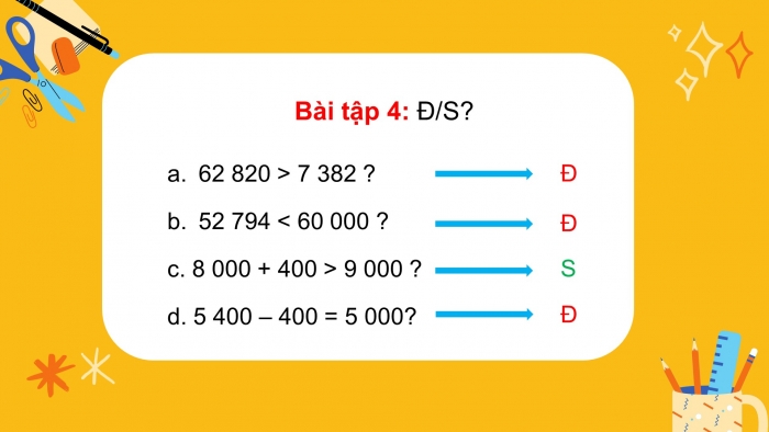 Giáo án điện tử toán 3 kết nối bài 62: Luyện tập chung