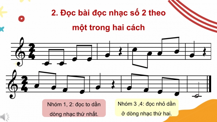 Giáo án điện tử âm nhạc 3 kết nối tiết 12: Tổ chức hoạt động – vận dụng – sáng tạo