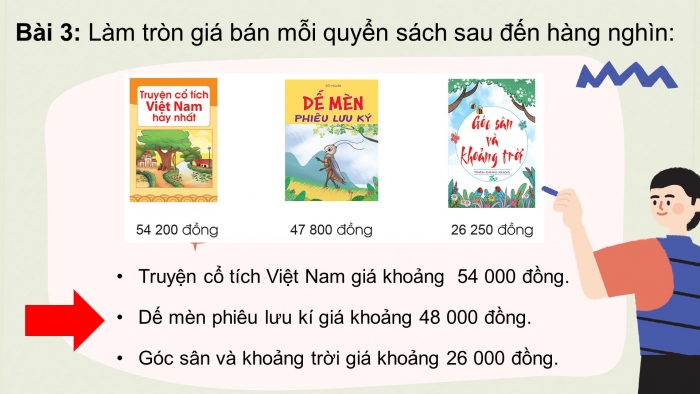 Giáo án điện tử toán 3 cánh diều bài: Em ôn lại những gì đã học trang 47