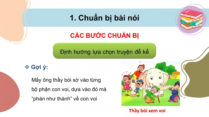 Giáo án điện tử ngữ văn 7 kết nối tiết: nói và nghe - Kể lại một truyện ngụ ngôn