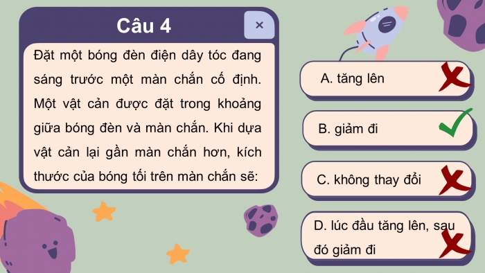 Giáo án điện tử KHTN 7 cánh diều – Phần vật lí bài: Bài tập (chủ đề 6)