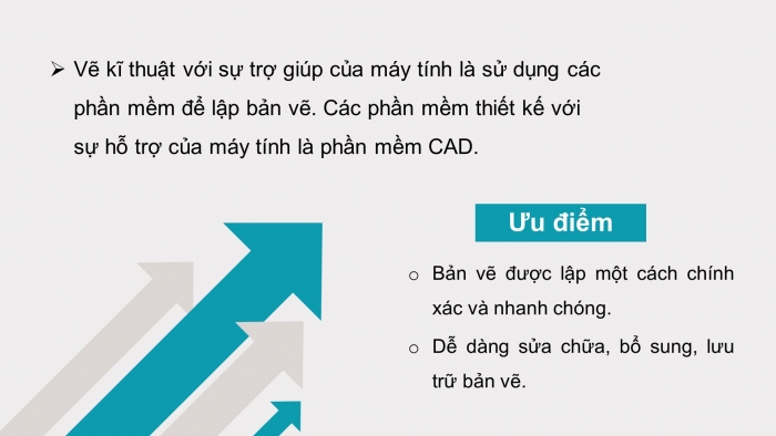 Giáo án điện tử công nghệ thiết kế 10 kết nối bài 16: Vẽ kĩ thuật với sự trợ giúp máy tính