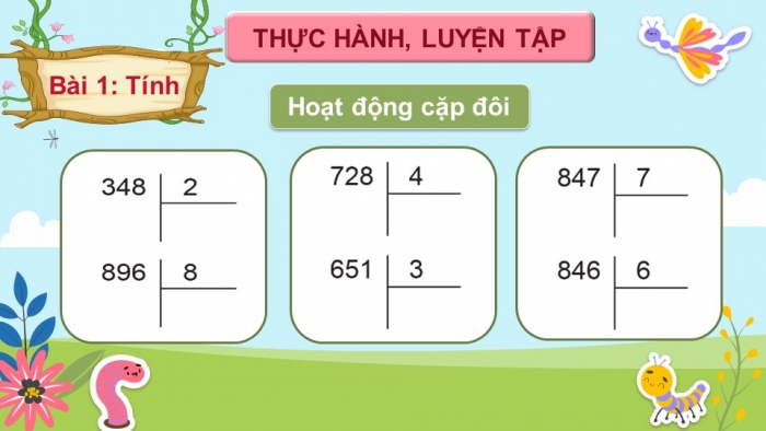 Giáo án điện tử toán 3 cánh diều bài 2: Chia cho số có một chữ số trong phạm vi 100 000 (tiếp theo) (2 tiết)