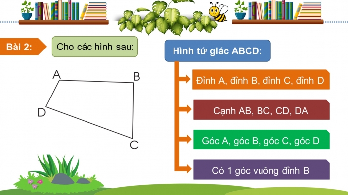 Giáo án điện tử toán 3 cánh diều bài 20: Ôn tập về hình học và đo lường