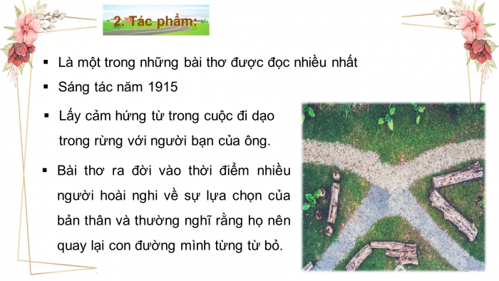 Giáo án điện tử ngữ văn 10 kết nối tiết: Văn bản con đường không chọn