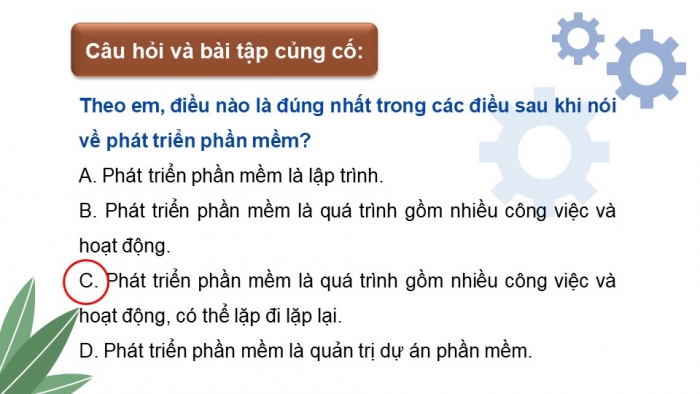 Giáo án điện tử tin học 10 kết nối bài 34: Nghề phát triển phần mềm